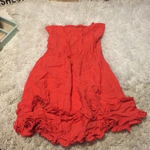 🇺🇸Faisca tube top dress elastic back